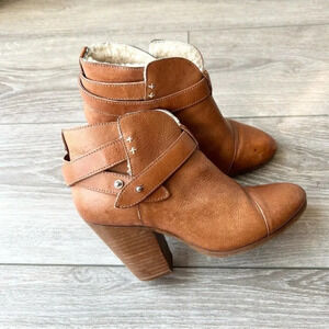 RAG & BONE Harrow Ankle Boots with Sherpa Lining